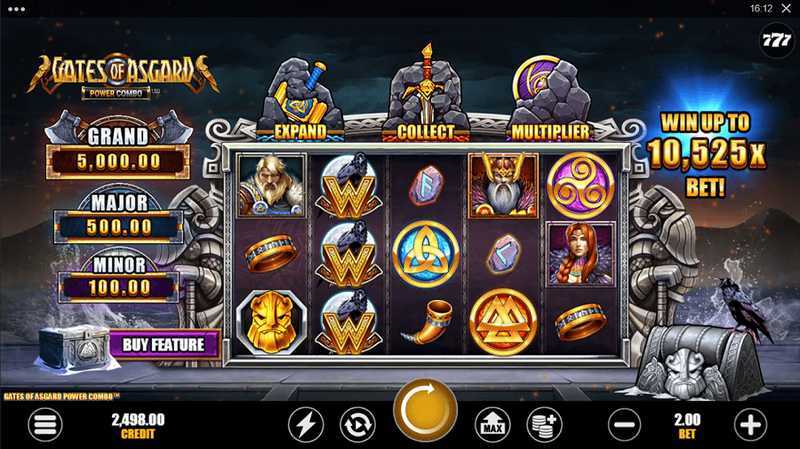 Play Gates of Asgard Power Combo by Infinity Dragon Studios