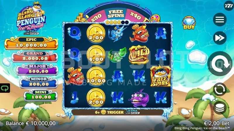 Play Bling Bling Penguin by Ino Games