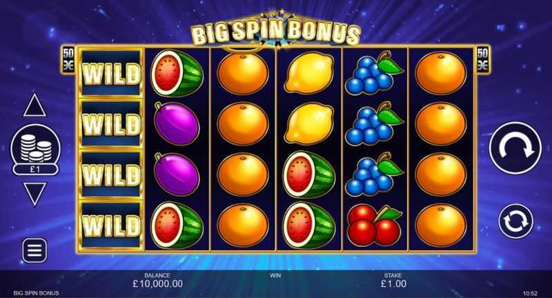 Play Big Spin Bonus by Inspired Gaming