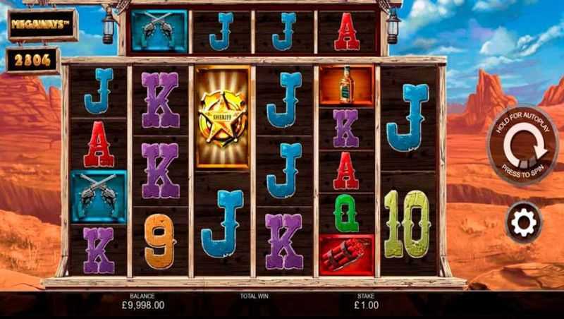 Play Desperados Wild Megaways by Inspired Gaming