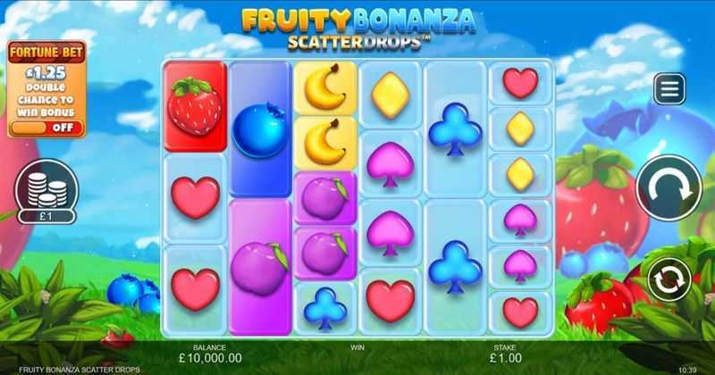 Play Fruity Bonanza Scatter Drops by Inspired Gaming