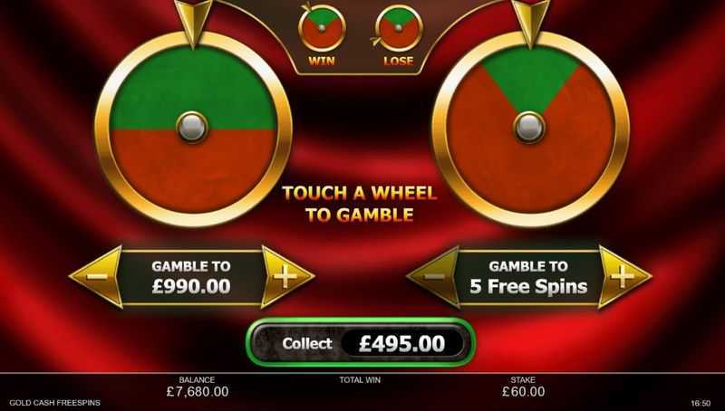 Play Gold Cash Free Spins by Inspired Gaming