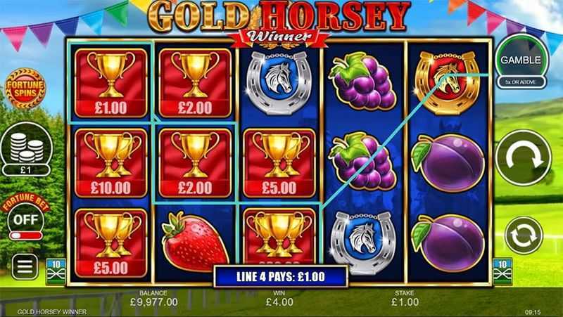 Play Gold Horsey Winner by Inspired Gaming