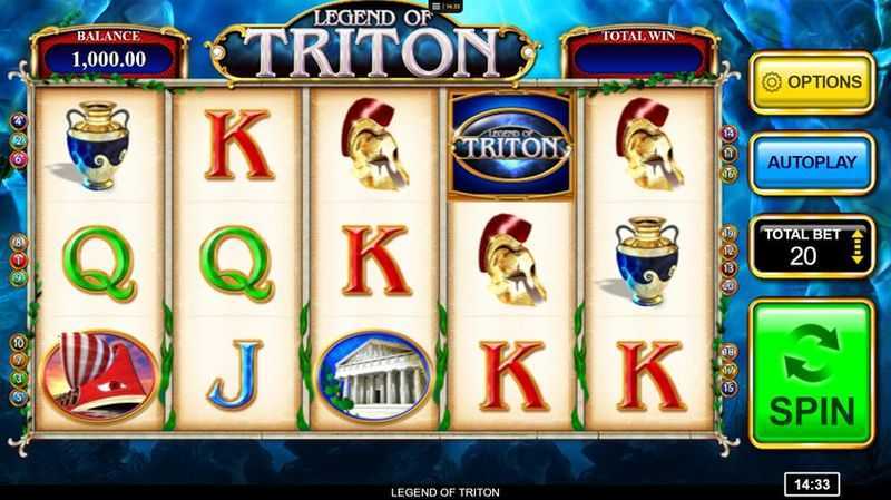 Play Legend of Triton by Inspired Gaming