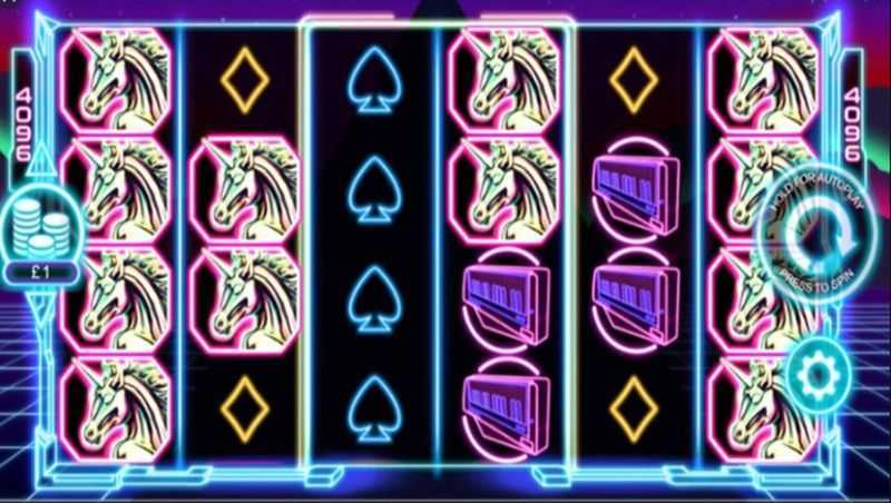Play Neon Pyramid by Inspired Gaming