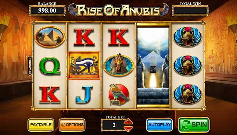 Play Rise of Anubis by Inspired Gaming