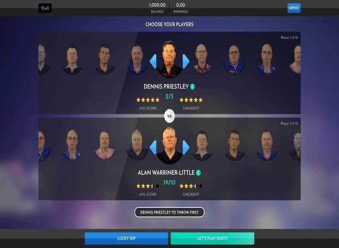 Play Rush Darts Live by Inspired Gaming