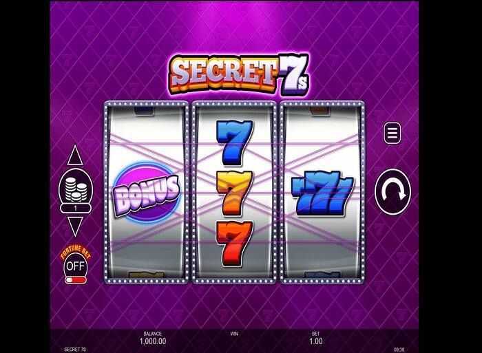 Play Secret 7s by Inspired Gaming