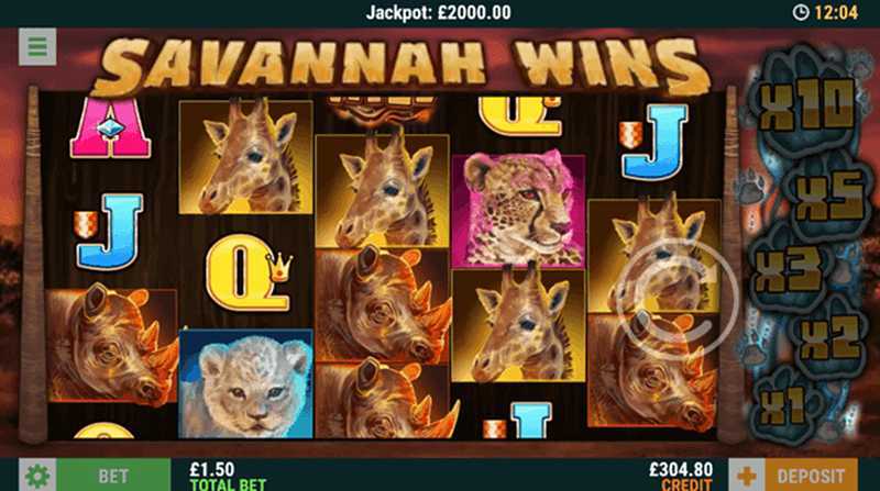 Slot Savannah Wins