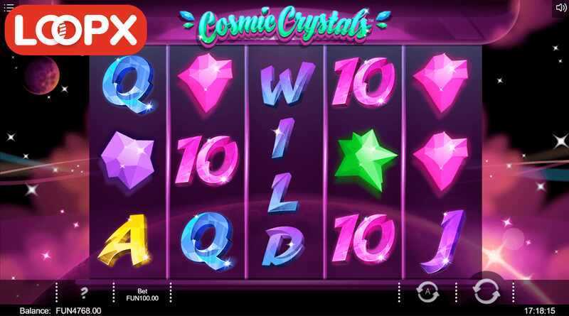 Play Cosmic Crystals Scratch by Iron Dog Studio