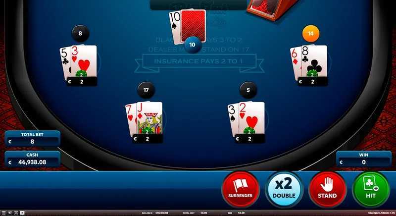 Play Blackjack Atlantic City by Isoftbet