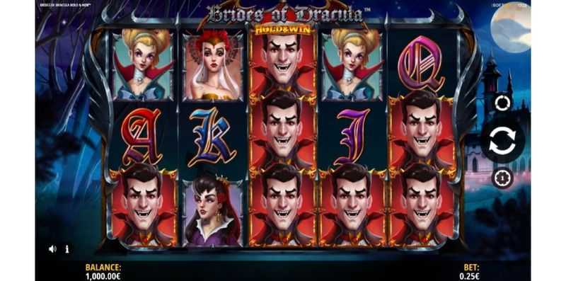 Slot Brides of Dracula Hold and Win