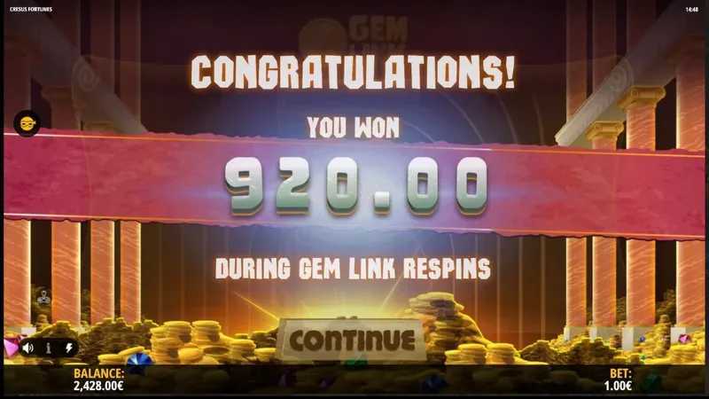 Play Cresus Fortunes by Isoftbet