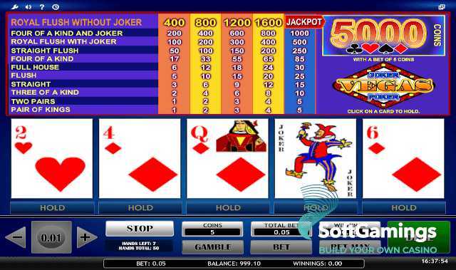 Play Double Joker Poker by Isoftbet