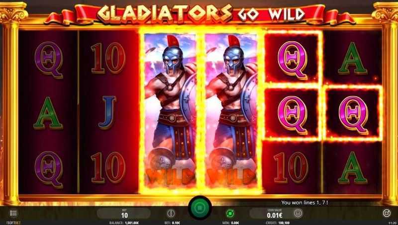 Play Gladiators Go Wild by Isoftbet