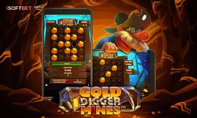 Play Gold Digger: Mines by Isoftbet