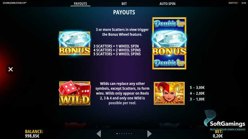 Play Golden Jokers Double Up by Isoftbet