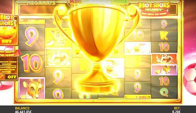 Play Hot Shots Megaways by Isoftbet