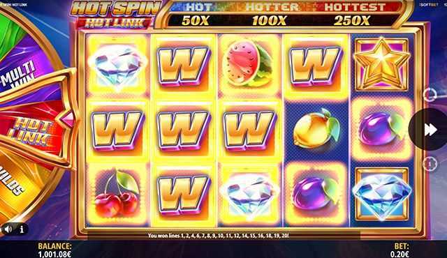 Play Hot Spin Hot Link by Isoftbet