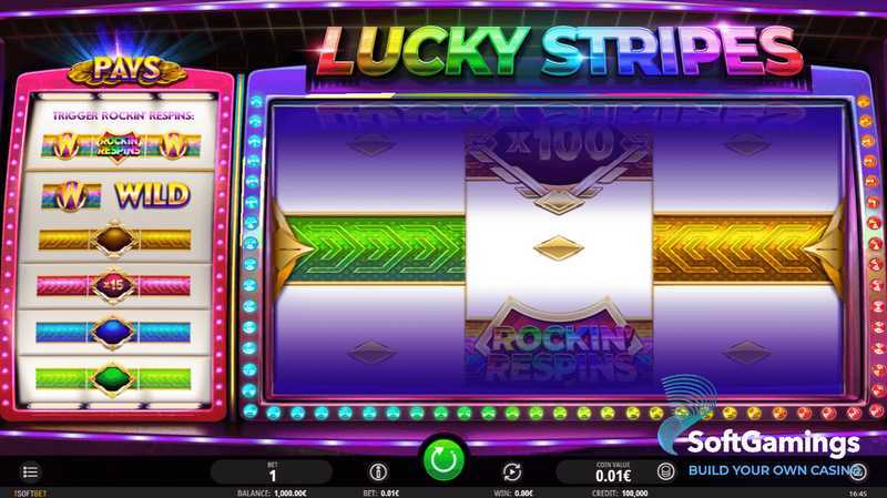 Play Lucky Stripes by Isoftbet