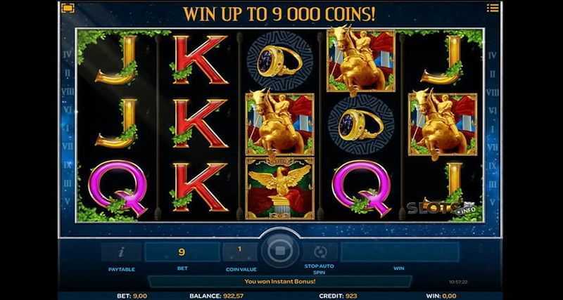 Play Luxury Rome by Isoftbet