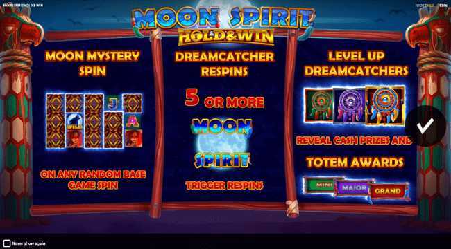 Slot Moon Spirit Hold & Win