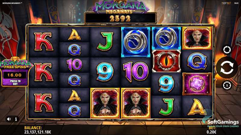 Play Morgana Megaways by iSoftBet – An Epic Online Casino Game Journey Awaits 