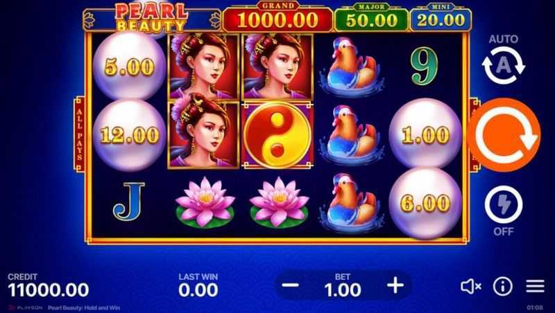 Slot Pearl Legend Hold and Win