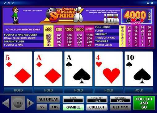 Poker Bowling Strike iSoftBet Poker Bowling Strike iSoftBet