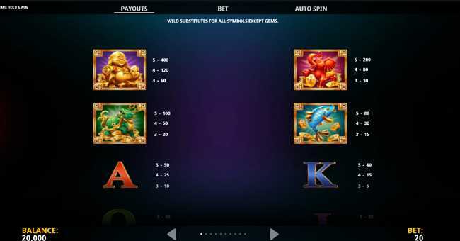 Slot Prosperity Gems: Hold & Win