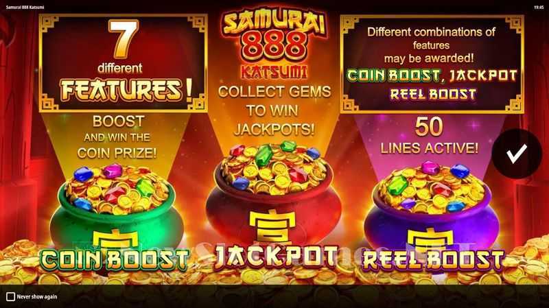 Play Samurai 888 Katsumi by Isoftbet