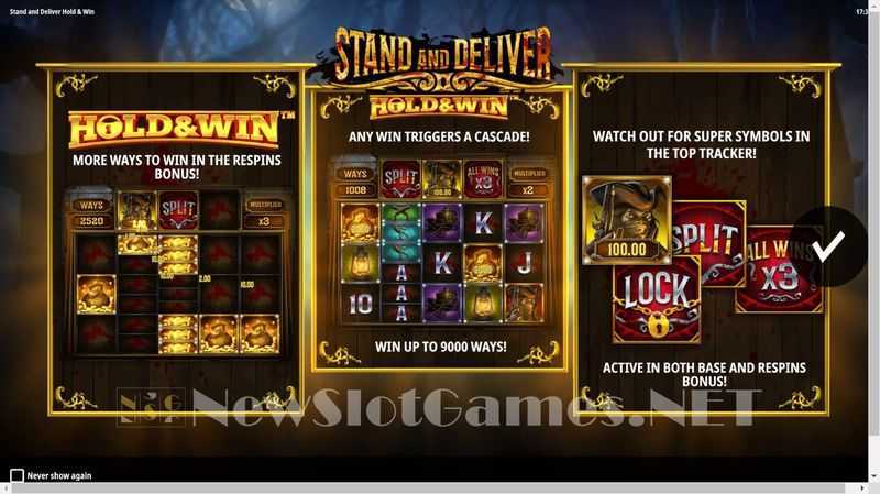 Slot Stand and Deliver