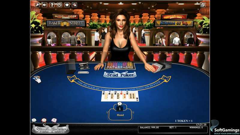 Play Stud Poker 3D by Isoftbet