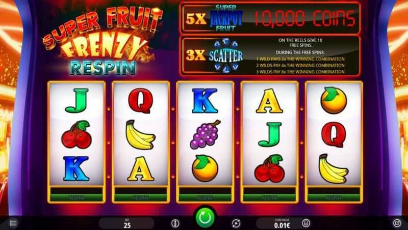 Play Super Fruit Frenzy Respin by Isoftbet