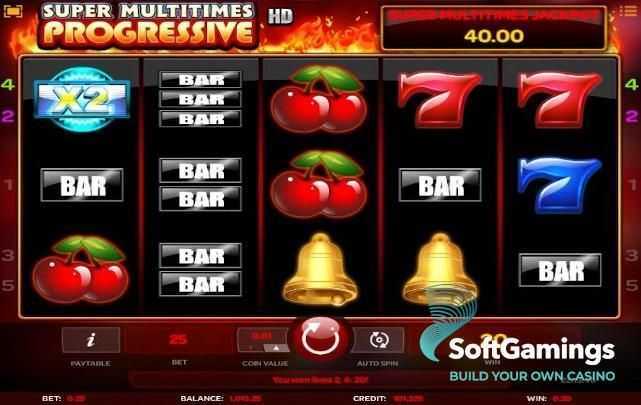 Play Super Multitimes Progressive by Isoftbet