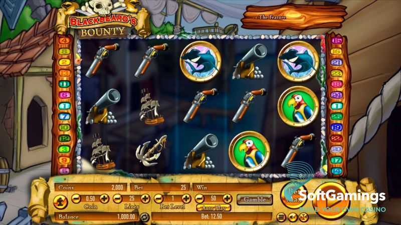 Play Blackbeard's Bounty by Jackpot Software