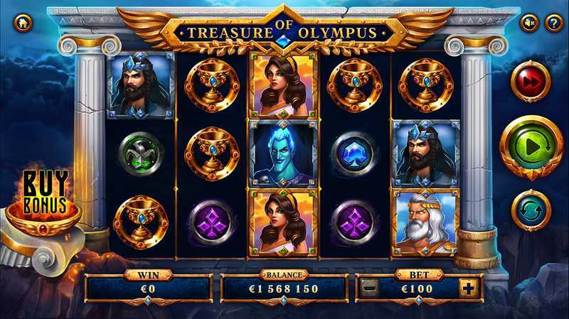 Play Olympus Treasure by Jackpot Software