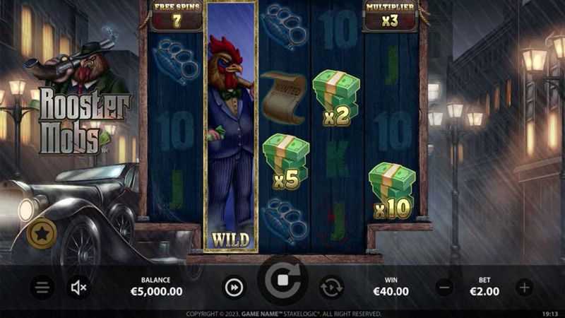 Play Rodney Rooster by Jackpot Software
