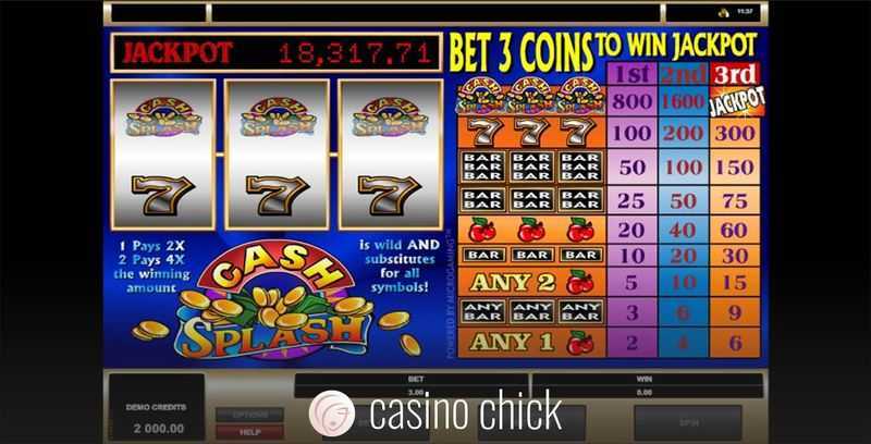 Play Splish Splash by Jackpot Software