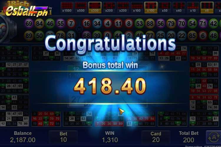 Play iRich Bingo by Jili Games