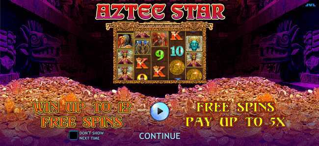 Play Aztec Star by Jvl