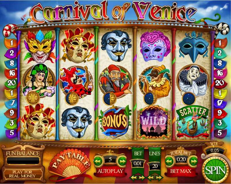 Slot Carnival of Venice