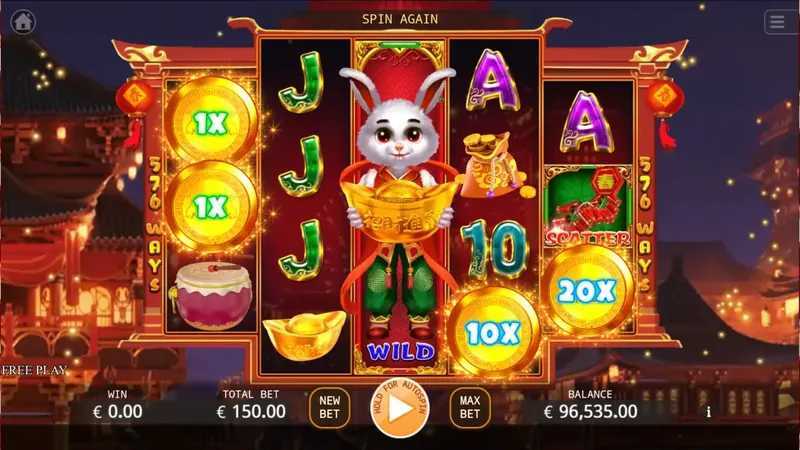 Play Fortune Rabbit Lock 2 Spin by Ka Gaming