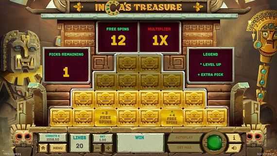 Play Inca Lost Treasure by Ka Gaming