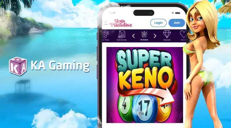 Play Super Keno by Ka Gaming