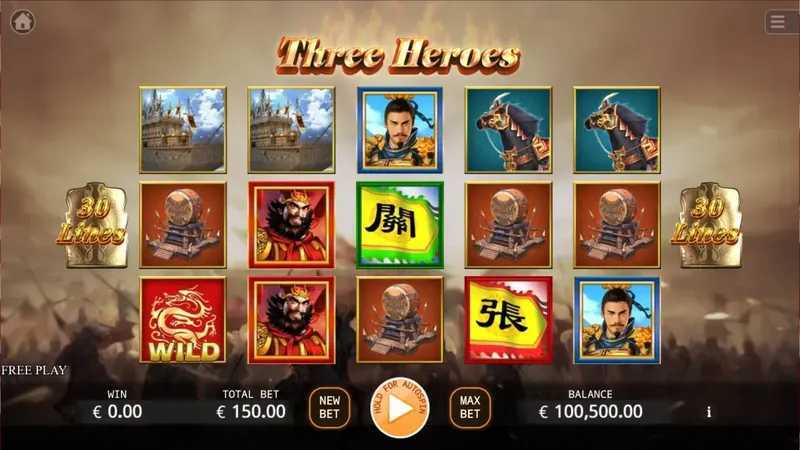 Play Three Heroes by Ka Gaming