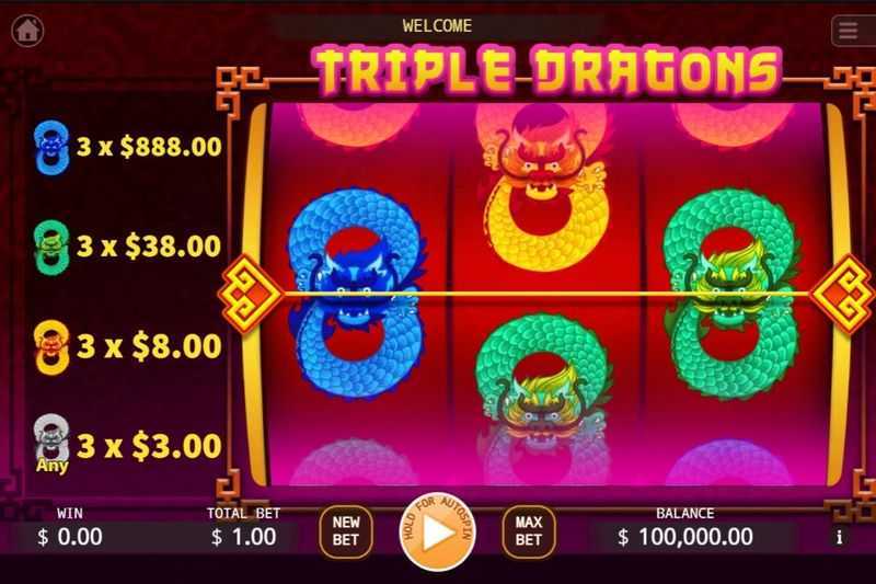 Play Triple Dragons by Ka Gaming