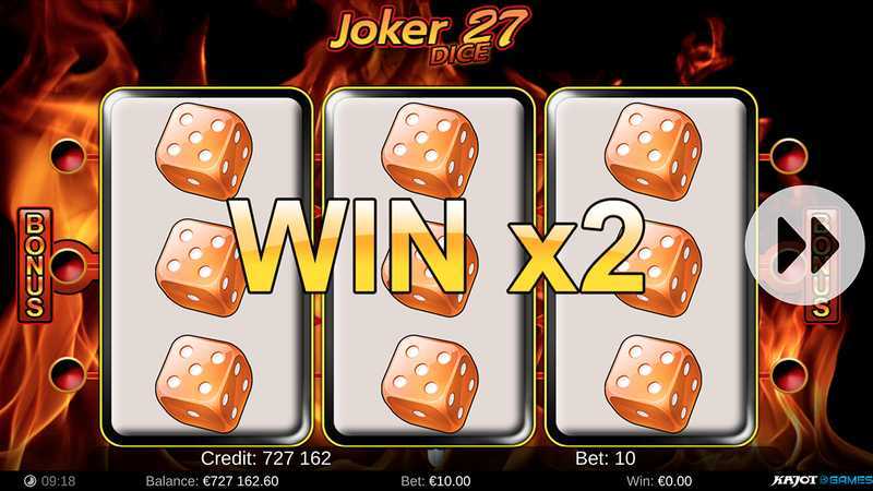 Play Joker 27 Dice by Kajot