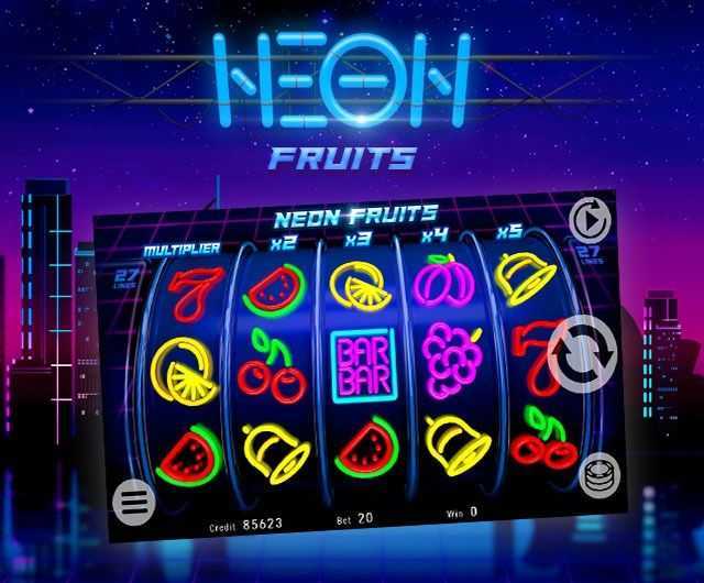 Play Neon Fruits by Kajot