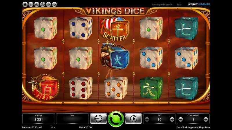 Play Vikings Dice by Kajot